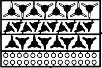 Detail Master 1/24-1/25 Wheel Knock-Offs #2 (DM-2291)