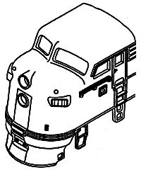 Details West HO F-Unit Parts -- A-Unit (235-208)