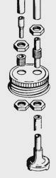 DuBro Fuel Can Cap Fittings (DUB192)