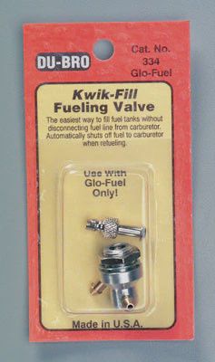 DuBro Kwik-Fill Fueling Valve Glow (DUB334)