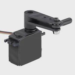 DuBro Long Dual Servo Arms (Long JR Servos), 2 pk (DUB3341)