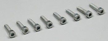 Dubro Sheet Metal Screws #4x1/2 (8) (DUB382)