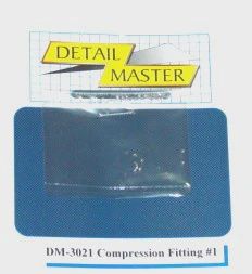 Detail Master 1/24-1/25 Compression Fitting #1 (DM-3022)