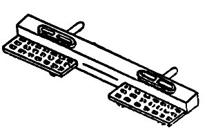 Details West Pilot -- Beam w/Footboards pkg(2) 235-192)