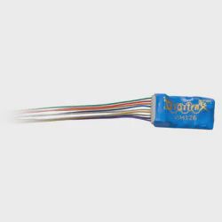 Digitrax HO DCC Decoder Series 6, 2-Functions 9-Pin 1A (DGTDH126D)