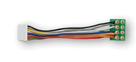 Digitrax Wire Harness w/8-Pin Plug -- 2" 5.1cm Wire (245-DNWHP)