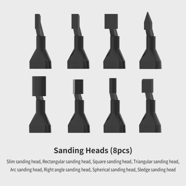 DSPIAE RA10 Sanding Head For Reciprocating Sander (8-Pack) (DSP-RA10)
