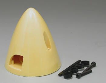 Dubro 2-1/2" Spinner Yellow (DUB287)