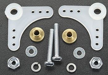 DuBro 90° Nylon Bellcrank Assembly (DUB167)