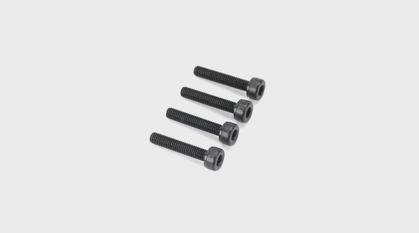 DuBro Socket Cap Screws 3mmx15 (4) (DUB2124)