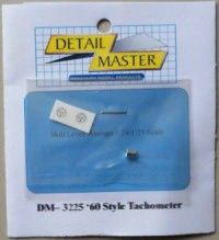 Detail Master DM3225 60's Style Tachometer (DM-3225)