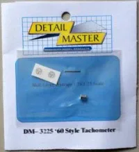 Detail Master DM3225 60's Style Tachometer (DM-3225)