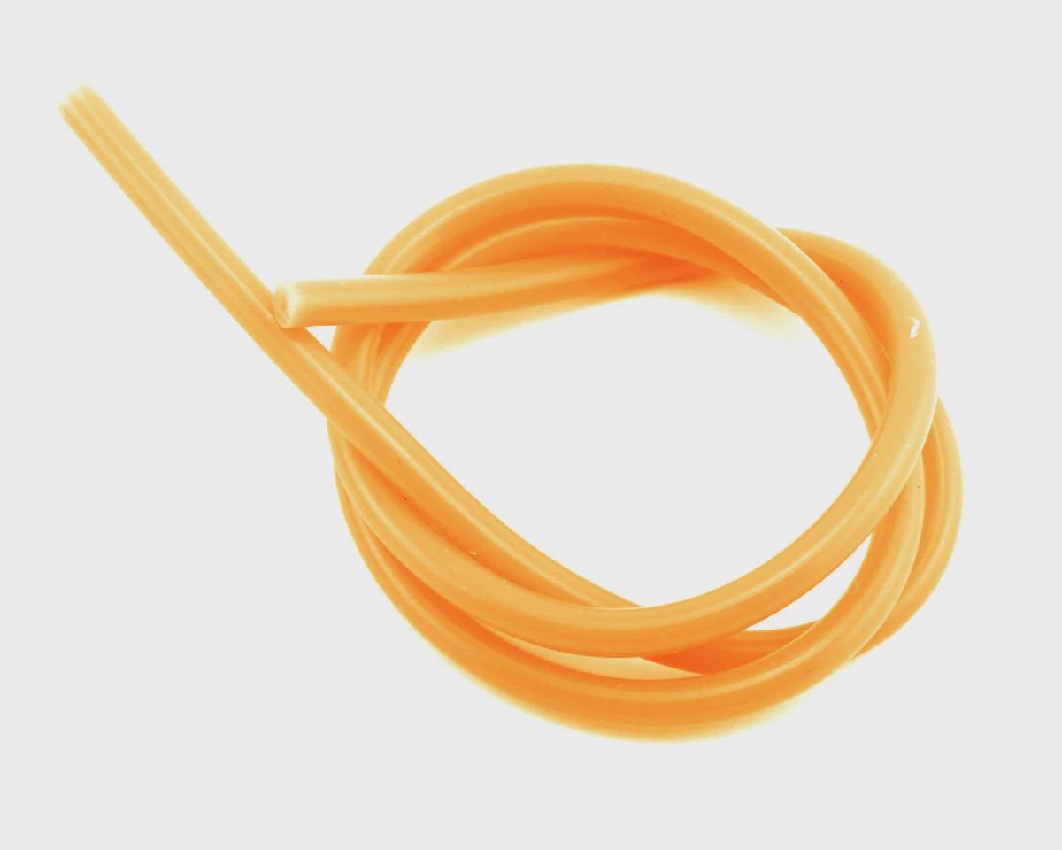 DuBro "Nitro Line" Silicone Fuel Tubing (Orange) (61cm) (DUB2232)