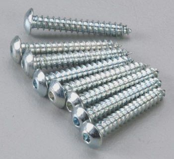 DuBro Button Head Sheet Metal Screws 4x3/4 (DUB528)