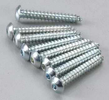 DuBro Button Head Sheet Metal Screws 4x3/4 (DUB528)