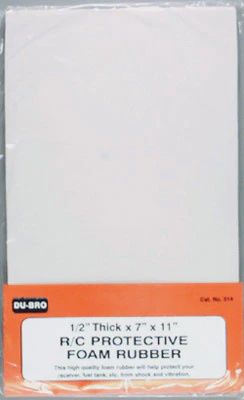 DuBro Foam Rubber 1/2" (DUB514)
