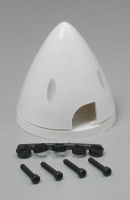 DuBro 2-3/4" Spinner White (DUB290)