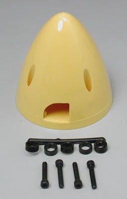 DuBro 3" Spinner Yellow (DUB299)