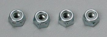 DuBro Nylon Locknuts 4mm (DUB2102)