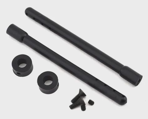 DuraTrax 3.5" Nylon Body Post (Black) (2) (DTXC2617)