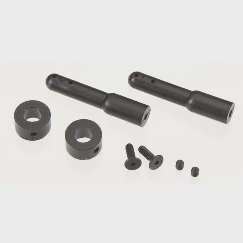 Duratrax Nylon Body Post Black 1.5 (2) (DTXC2615)