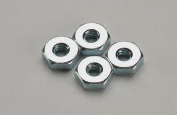 DuBro STEEL HEX NUTS 6-32 (4) (DUB562)