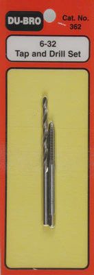 DuBro Tap &amp; Drill Set 6-32 (DUB362)