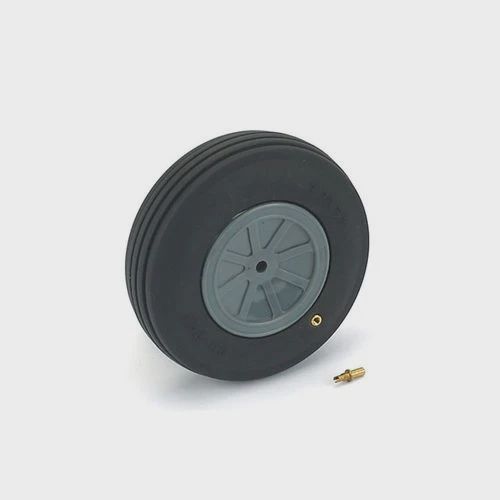 DuBro Treaded Wheel,3-3/4",Large Scale (DUB375TV)