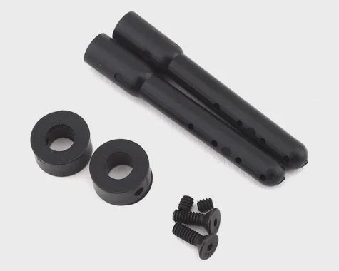 DuraTrax 2" Nylon Body Post (Black) (2) (DTXC2612)
