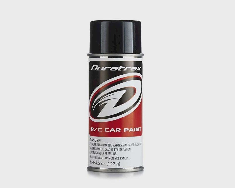 DuraTrax Polycarb Spray (Metallic Black) (4.5oz) (DTXR4280)
