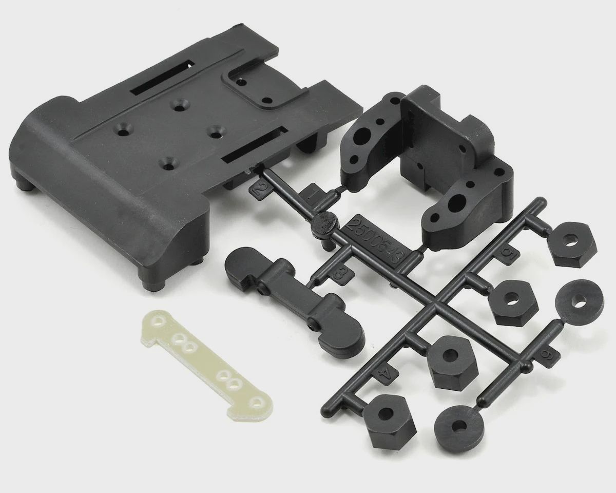 ECX Front/Rear Suspension Mount Set: 1/10 2WD Ruckus, Torment (ECX2006)