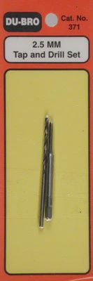 Dubro Tap &amp; Drill Set 2.5mm (DUB371)