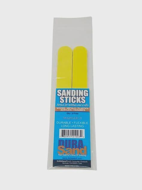 Dura Sand Sanding Sticks Yellow (21002)