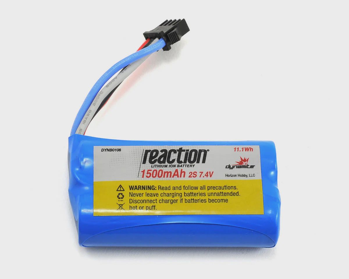 Dynamite 2S Li-Ion Battery (7.4V/1500mAh) (DYNB0108