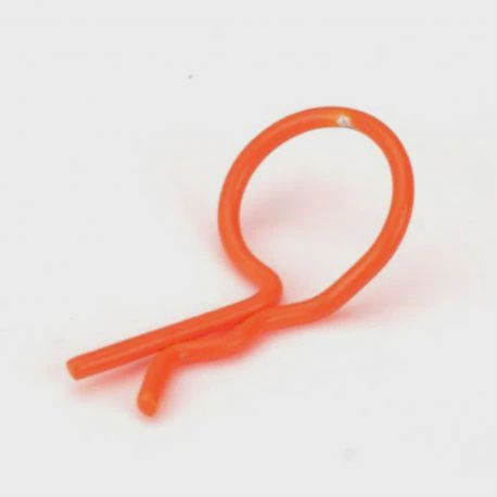 Dynamite Bent Body Clips Orange 8pcs (DYN5552)