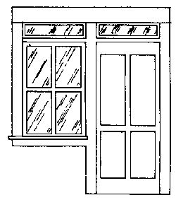Entry Doors -- With Window pkg (120-2403)