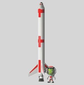 Estes JEB Kerbal Rocket (EST9726)