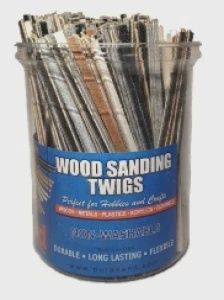 Dura Sand Wooden Sanding Twigs (35002)