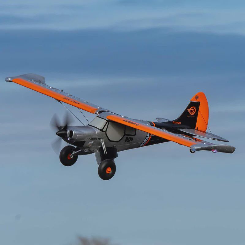 E-flite Micro Scrappy BNF Basic Electric Airplane (800mm) w/AS3X &amp; SAFE Select (EFL02150D)