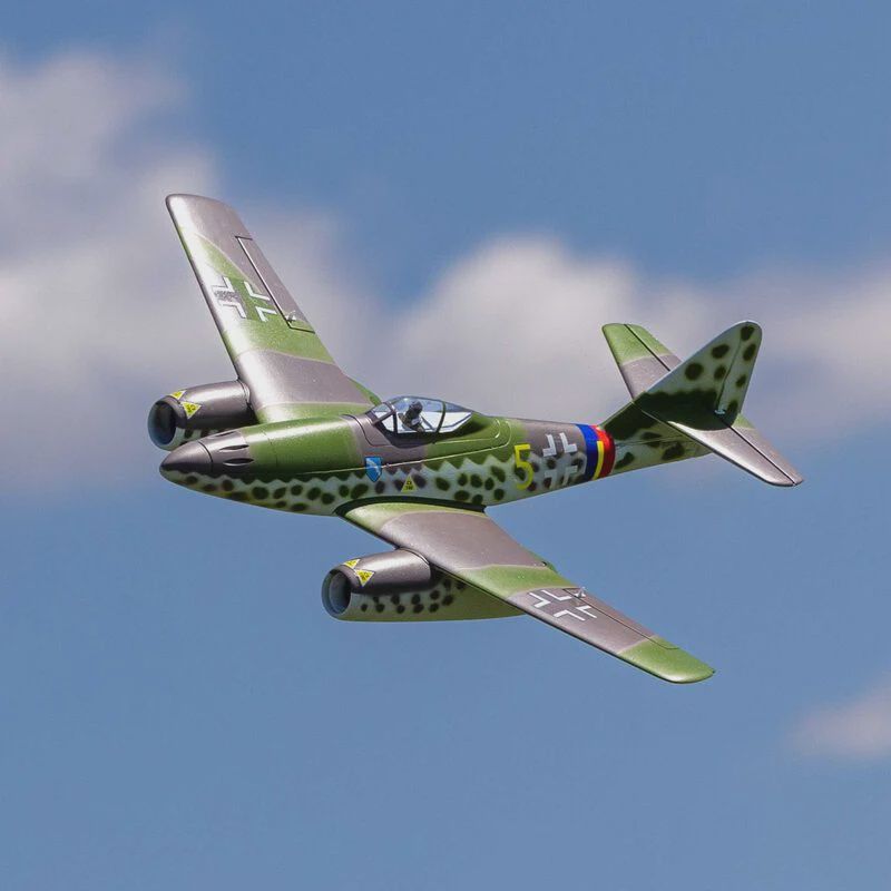 E-flite UMX Me 262 30mm BNF Basic Electric EDF Jet Airplane (660mm) w/AS3X &amp; SAFE Select (EFLU31050)