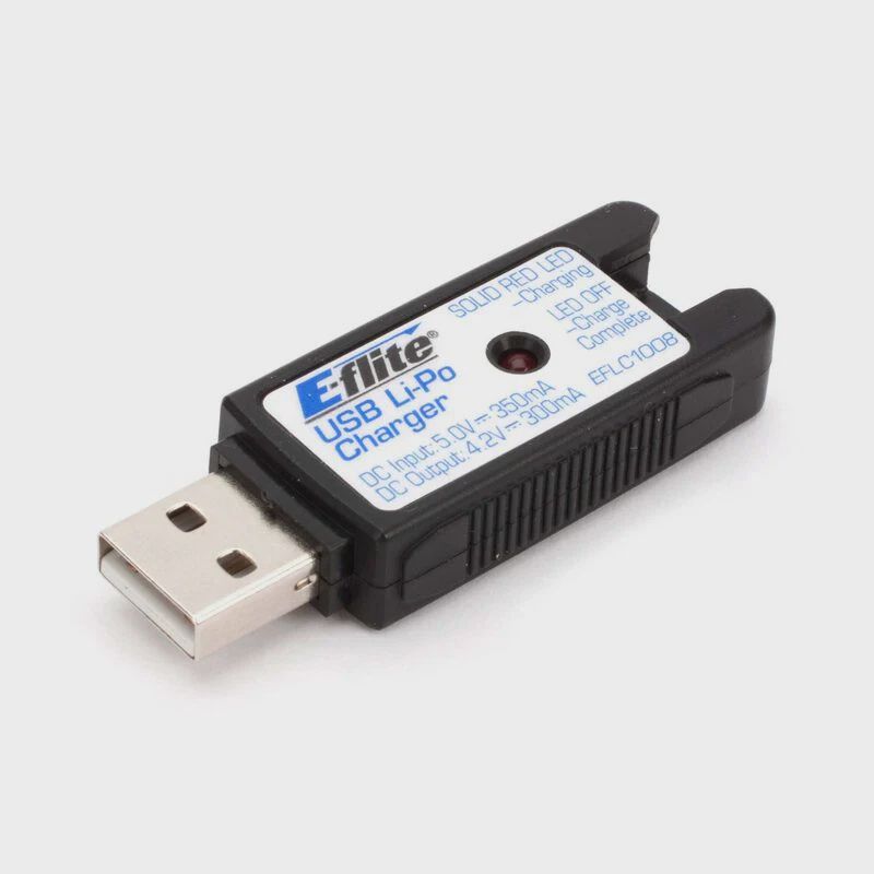 E-flite USB 1S LiPo Battery Charger (EFLC1008)