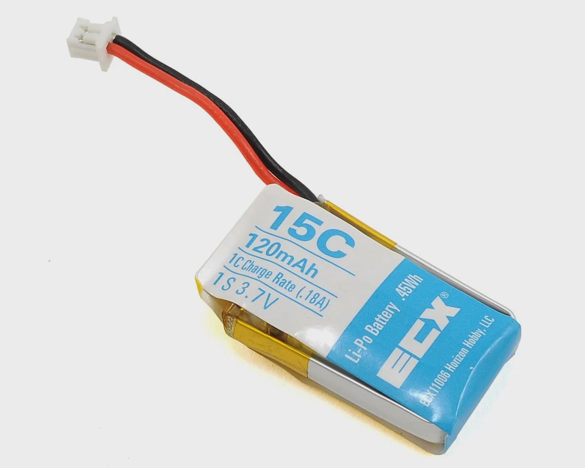 ECX 1/14 Outburst 1S LiPo 15C Battery (3.7V/120mAh) (ECX11006)