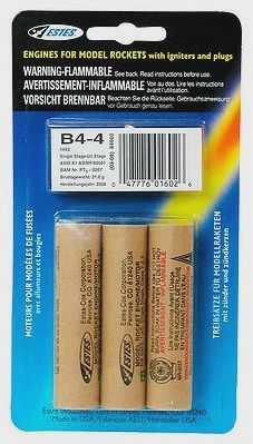 Estes B4-4 Rocket Engines (EST1602)
