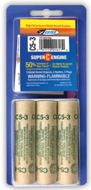 Estes C5-3 Super C Rocket Engines (EST1617)
