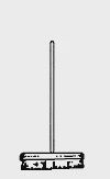 Evergreen Hill Design Push Broom(261-8002)