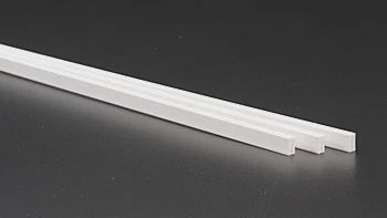 Evergreen Rectangular Tube .125 X .250" (EVG257)