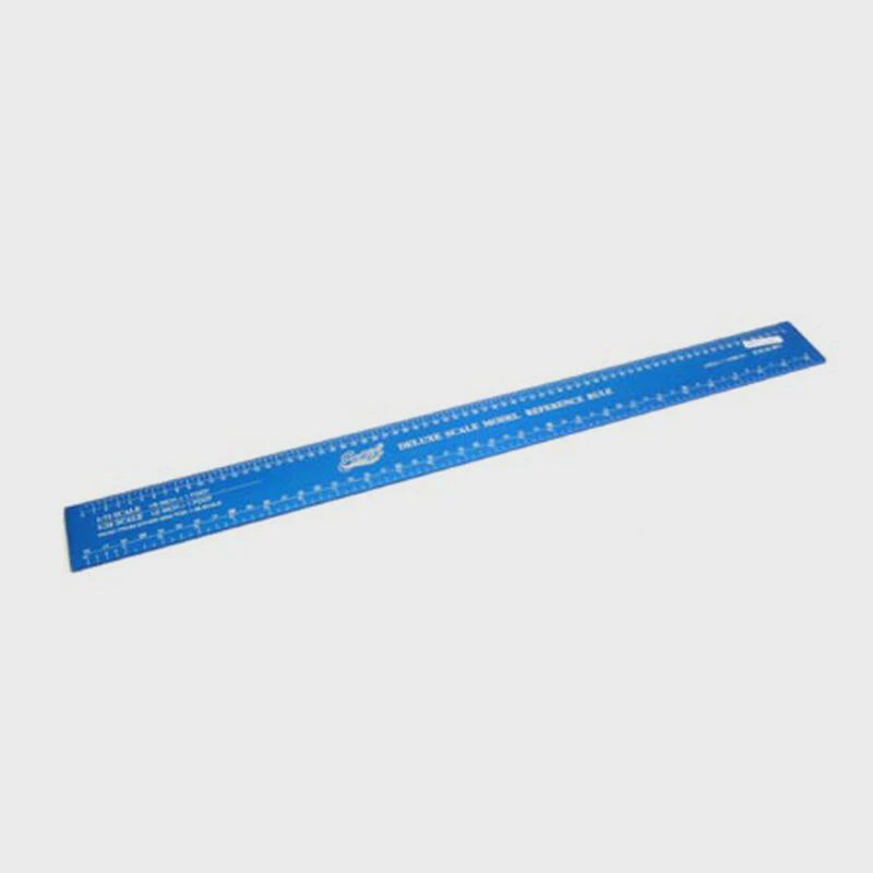 Excel Deluxe Scale Model Ruler, Aluminum (EXL55779)