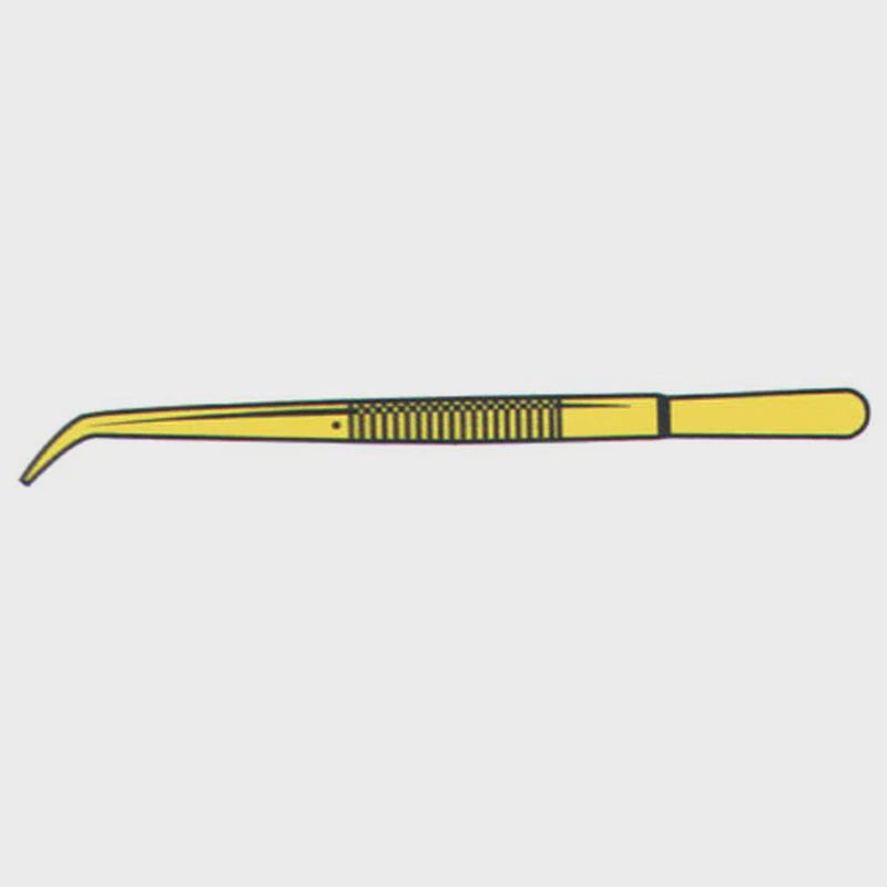 Excel SS Tweezer,6" Curved (EXL30415)