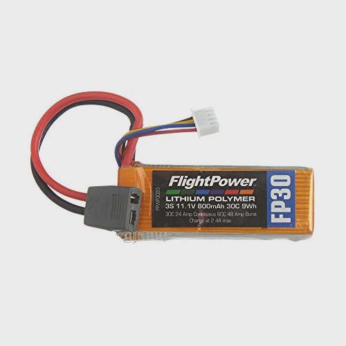 FLIGHTPOWER LiPo FP30 2S 11.1V 800mAh 30C (FPWP3083)