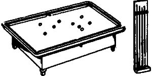 Evergreen Hill Design Pool Table &amp; Cue Rack (261-8048)